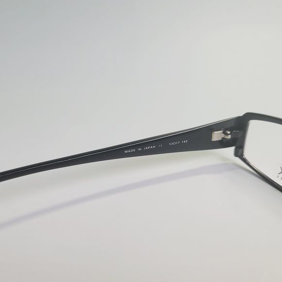 O&X New York OT-206U eyeglasses black grey full frame eyewear 53-17 142 C7 - Picture 6 of 13